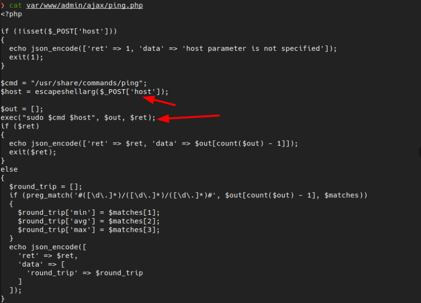 ping.php Endpoint