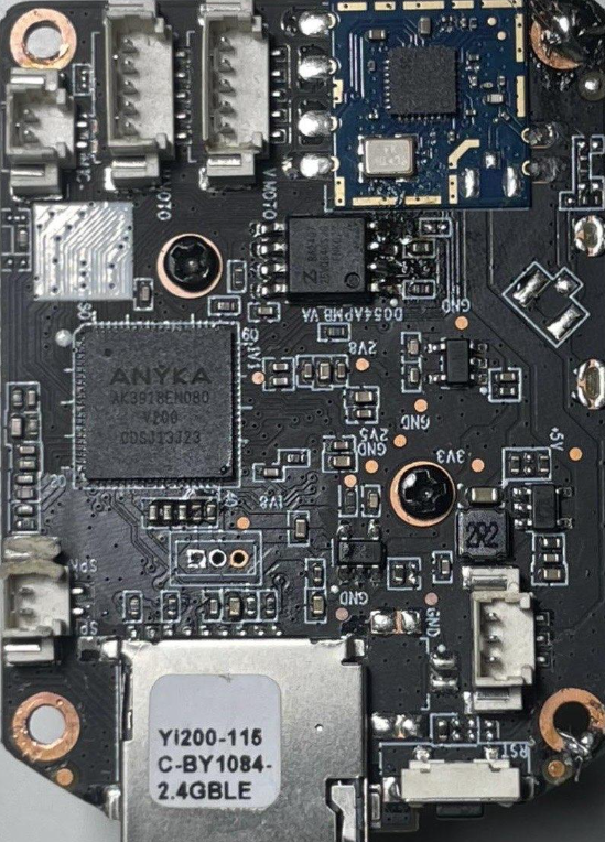 Camera motherboard (front side)